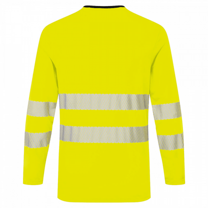 DX416 DX4 Hi-Vis T-Shirt Long Sleeve