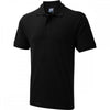 UC114 Mens Active Cotton Poloshirt Black 2XL *One Size Only - Outlet Store*