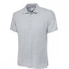 UC114 Mens Active Cotton Poloshirt Heather Grey 2XL *One Size Only - Outlet Store*