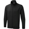 UX10 The UX Printable Soft Shell Jacket Black M *One Size Only - Outlet Store*