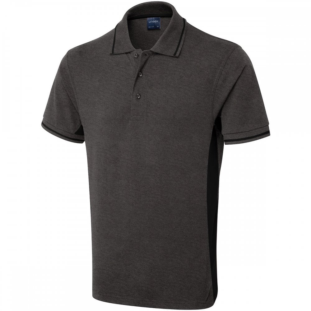 UC117 Two Tone Poloshirt