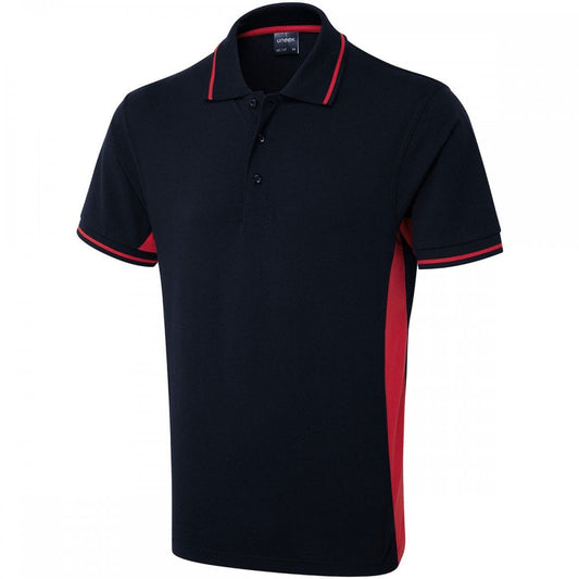 UC117 Two Tone Poloshirt