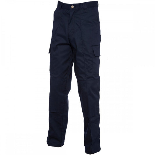 UC904 Cargo Trouser with Knee Pad Pockets Navy 33" 50" *One Size Only - Outlet Store*