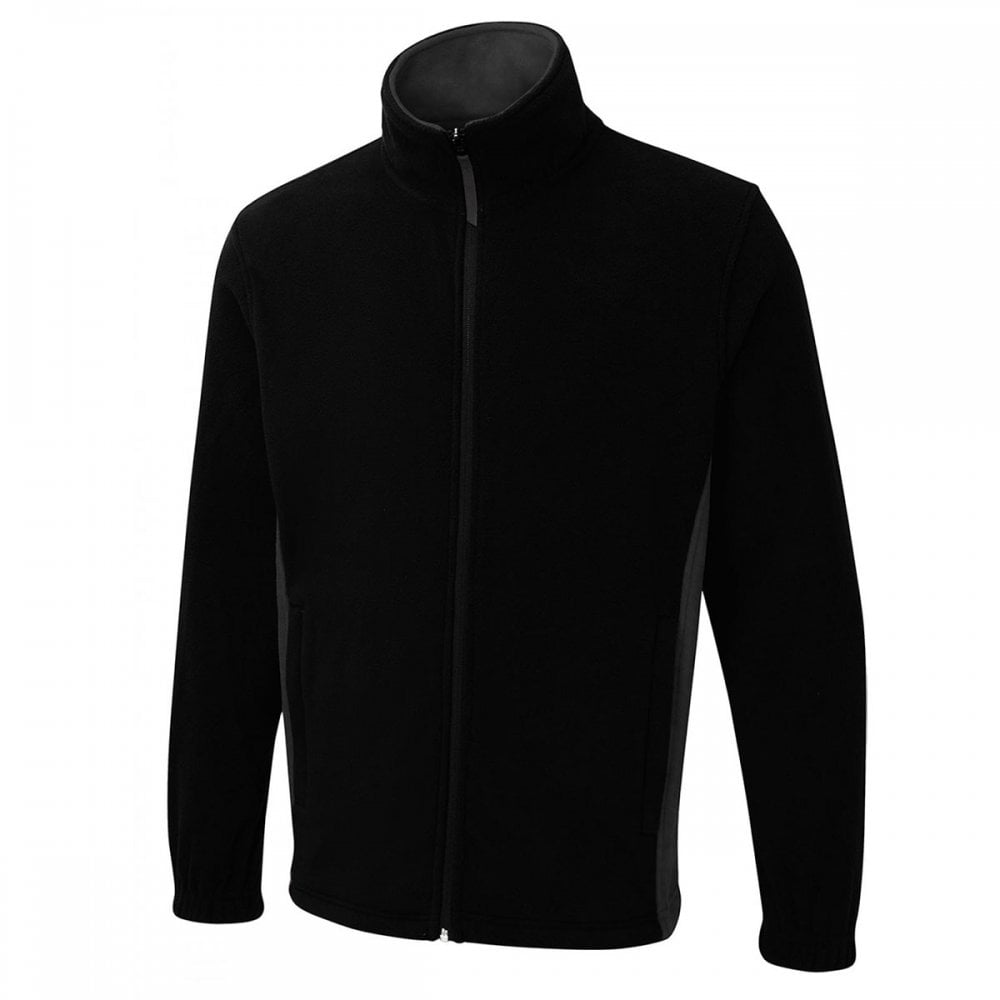 UC617 Two Tone Full Zip Fleece Jacket
