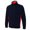 UC617 Two Tone Full Zip Fleece Jacket