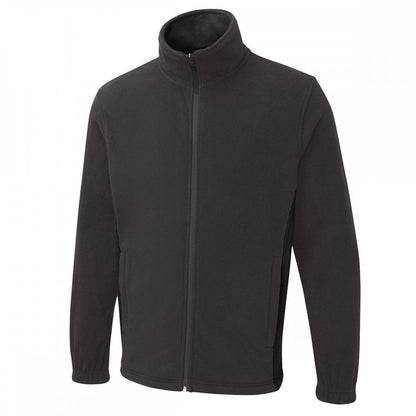 UC617 Two Tone Full Zip Fleece Jacket