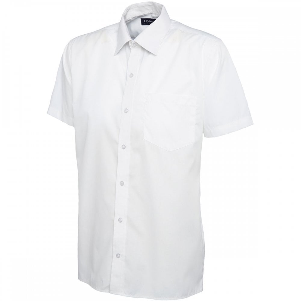 UC710 Mens Poplin Half Sleeve Shirt
