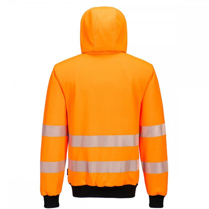 PW327 PW3 Hi-Vis Zip Hoodie