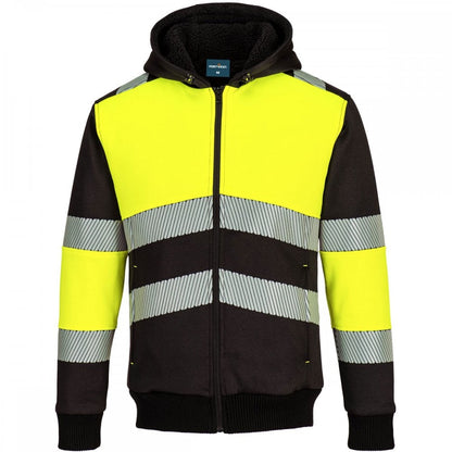 PW377 PW3 Zipped Class 1 Winter Hoodie