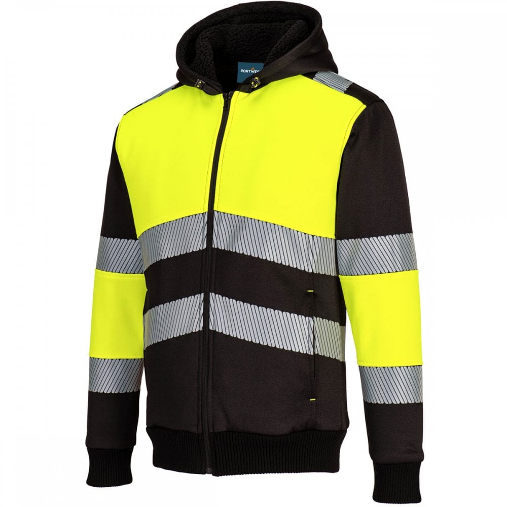 PW377 PW3 Zipped Class 1 Winter Hoodie