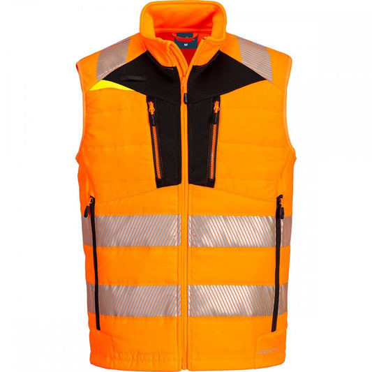 DX479 DX4 Hi-Vis Hybrid Baffle Bodywarmer