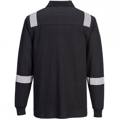 FR711 WX3 Flame Resistant Long Sleeve Polo