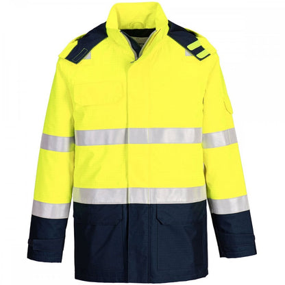 FR605 Bizflame Rain+ Hi-Vis Light Arc Jacket