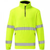 F302 Hi-Vis 1/2 Zip Fleece