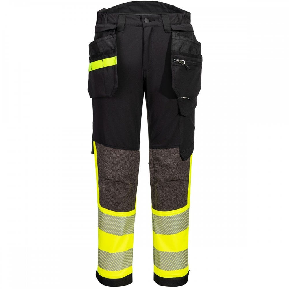 EV442 EV4 Hi-Vis Stretch Detachable Holster Class 1 Trousers