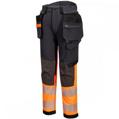 EV442 EV4 Hi-Vis Stretch Detachable Holster Class 1 Trousers