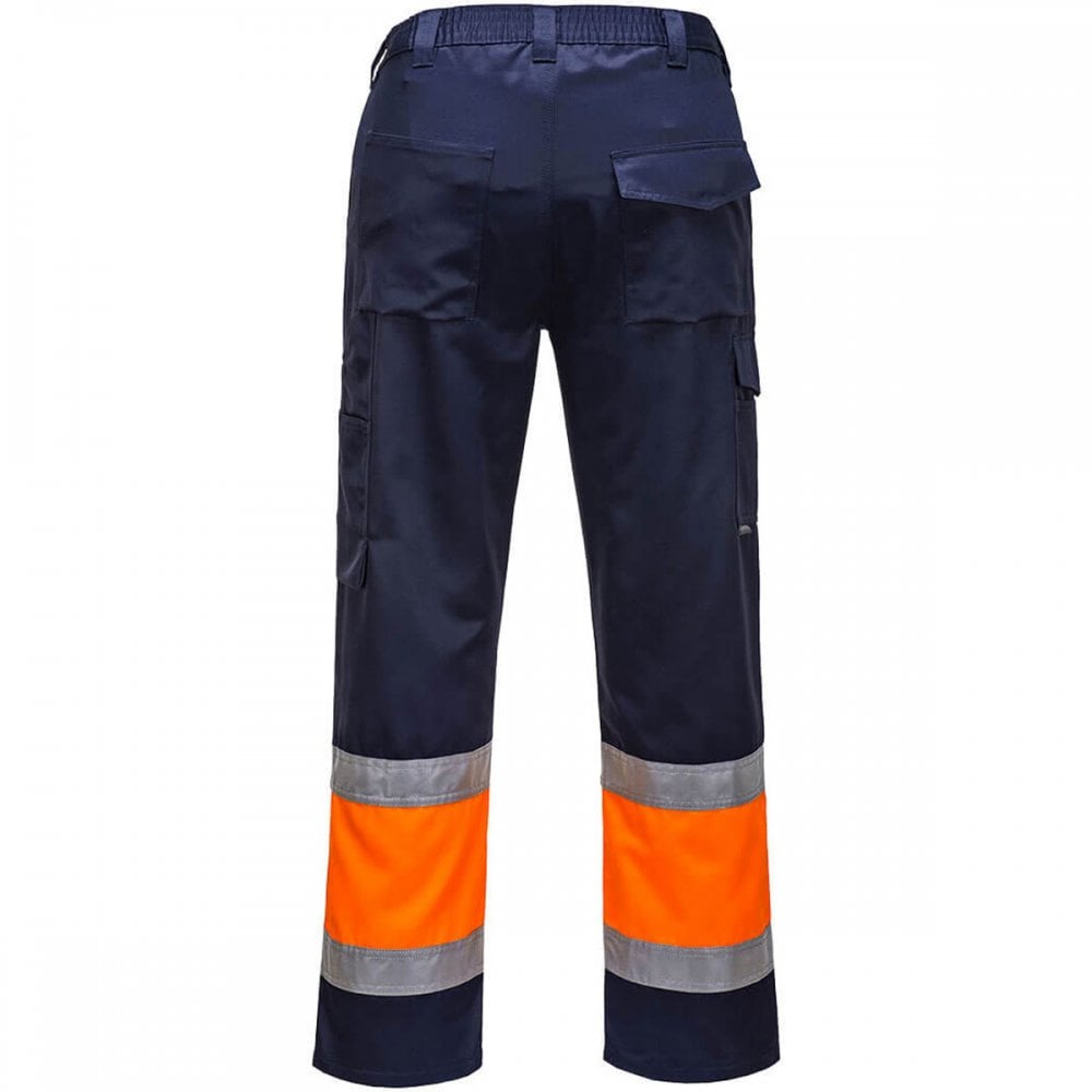 L049 Hi-Vis Lightweight Contrast Class 1 Service Trousers