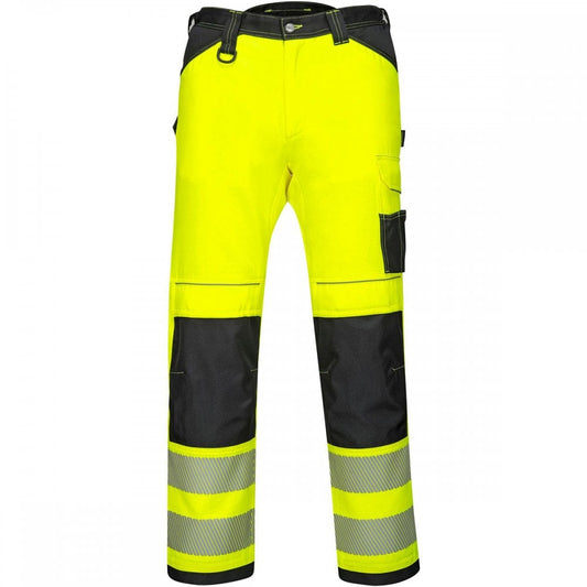 PW385 PW3 Hi-Vis Womens Stretch Work Trousers
