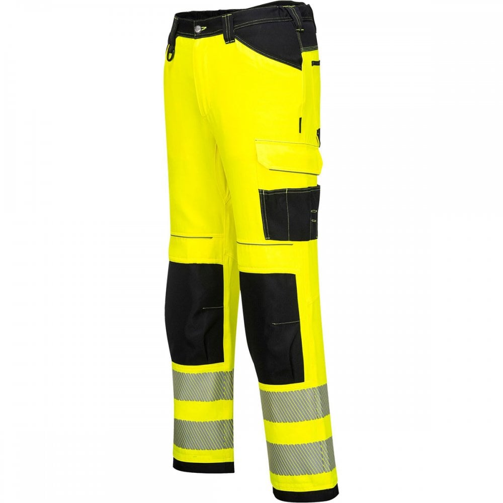 PW385 PW3 Hi-Vis Womens Stretch Work Trousers