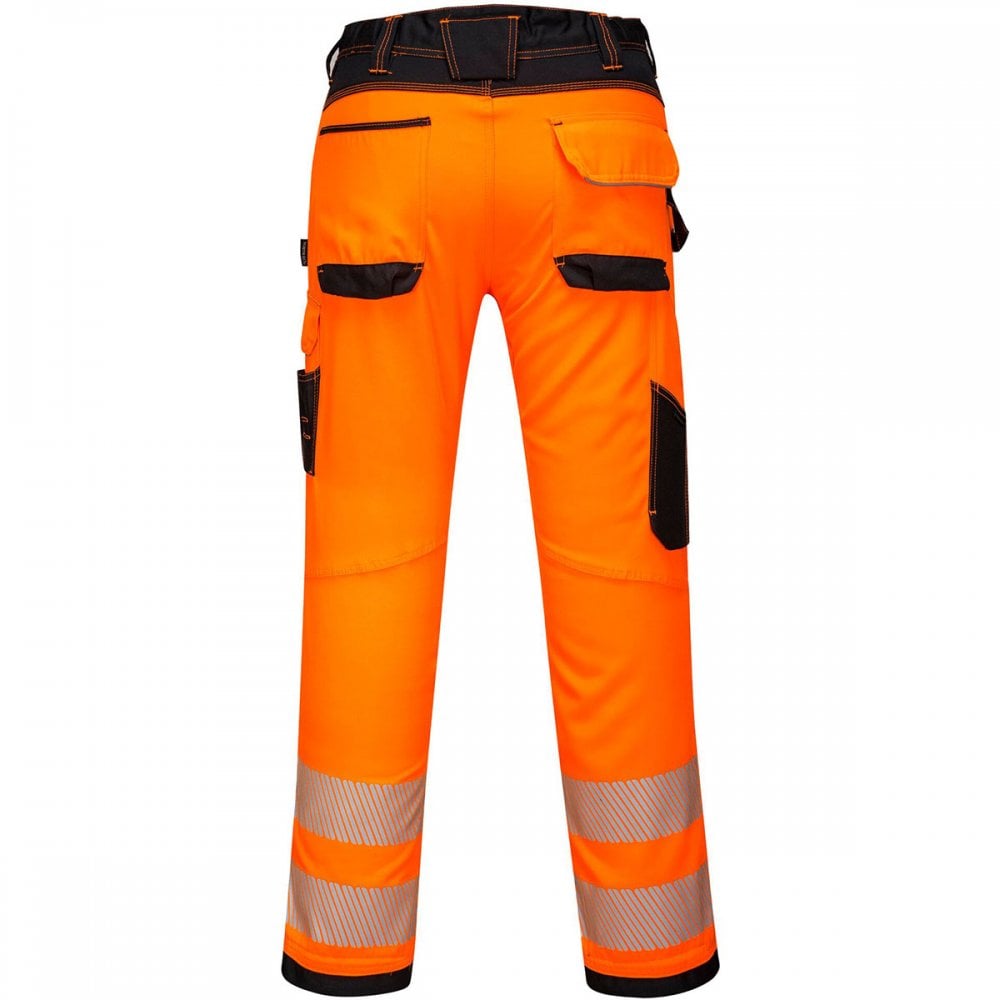 PW385 PW3 Hi-Vis Womens Stretch Work Trousers
