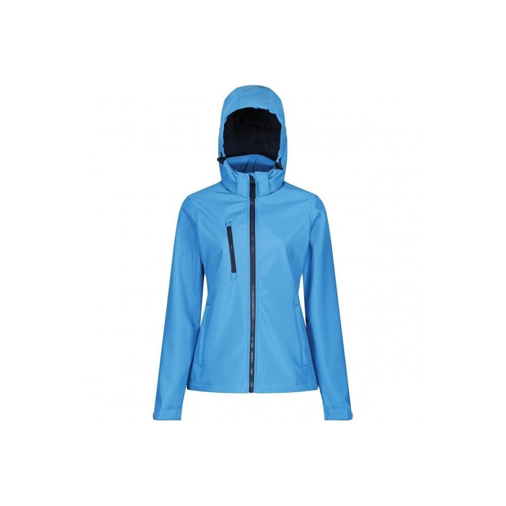 TRA702 Womens Venturer 3-Layer Printable Hooded Softshell Jacket