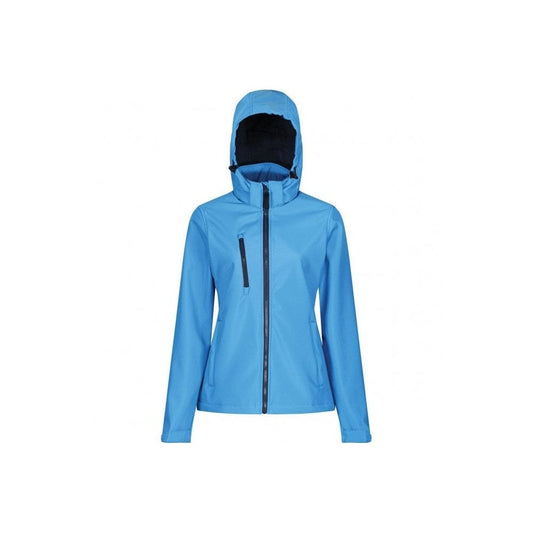 TRA702 Womens Venturer 3-Layer Printable Hooded Softshell Jacket