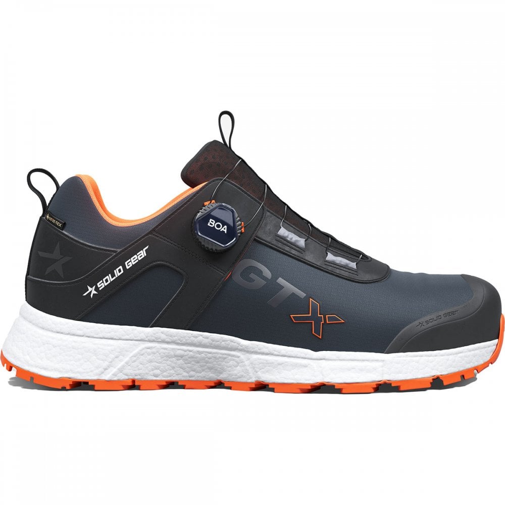 SG76014 Solid Gear Revolution BOA® 2S GTX Low S7S Safety Trainer UK7 - EU41 - US8 Blue/Orange *One Size Only - Outlet Store*