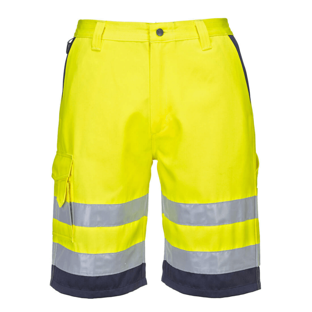 L043 Hi-Vis Lightweight Polycotton Shorts