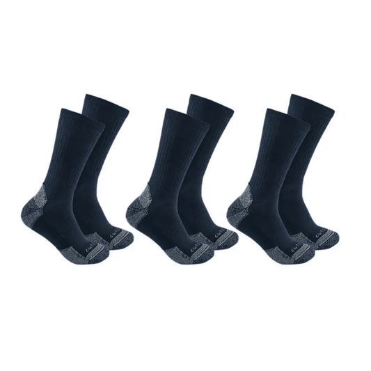 SC6203M Cotton Blend Crew Sock 3 Pack