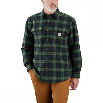 106356 Flannel Longsleeve Plaid Shirt