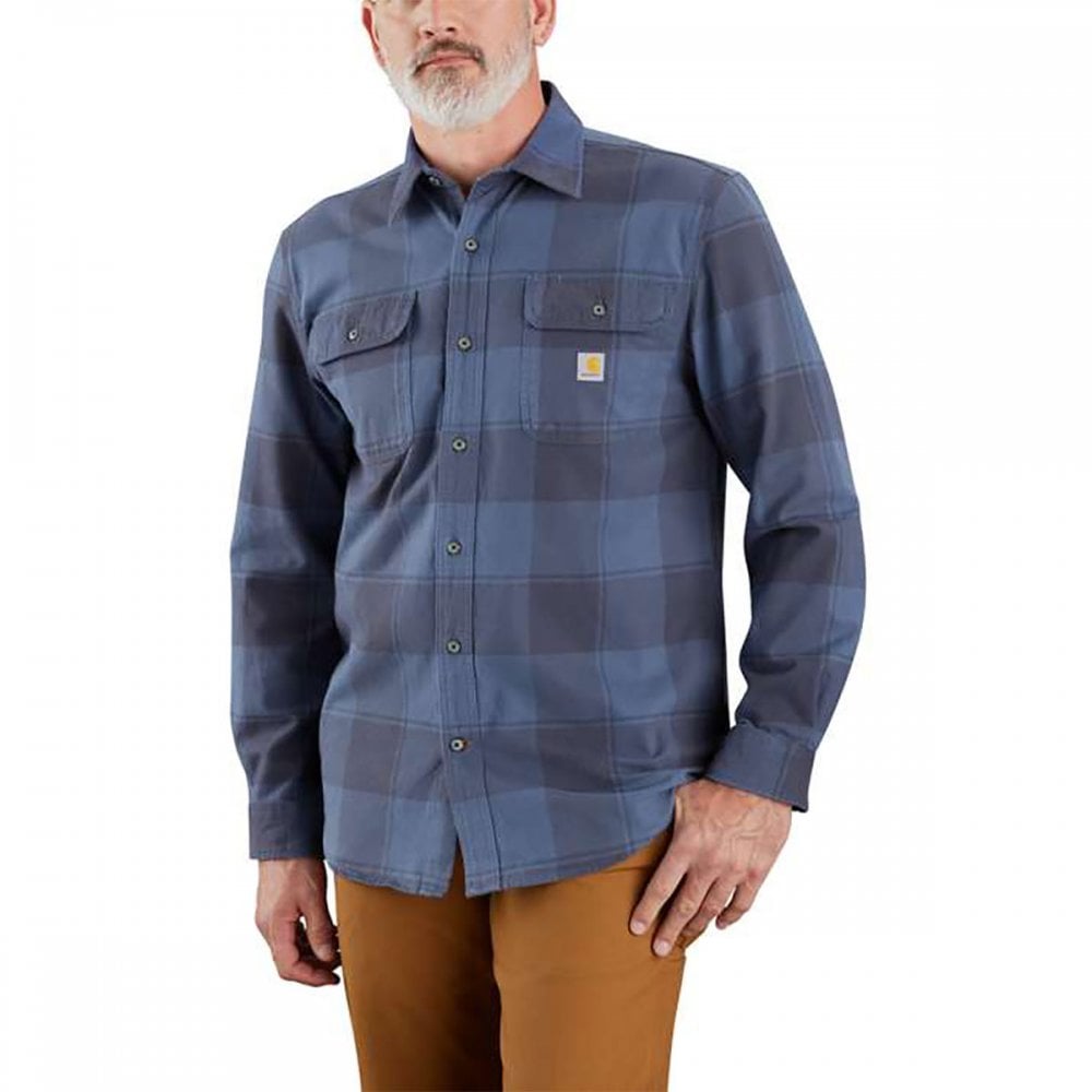 106356 Flannel Longsleeve Plaid Shirt