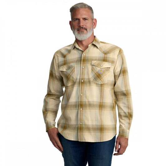106756 Snap Front Plaid Shirt