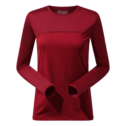 4-22187 Voyager Tech Tee Basecrew L/S Womens