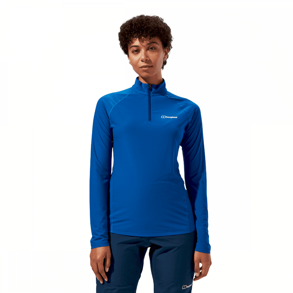 4-A001070 Womens 24/7 Tech Tee L/S Half Zip