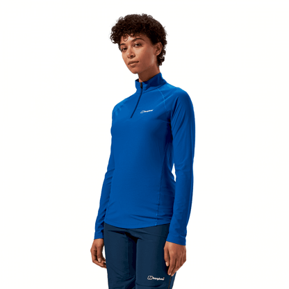 4-A001070 Womens 24/7 Tech Tee L/S Half Zip