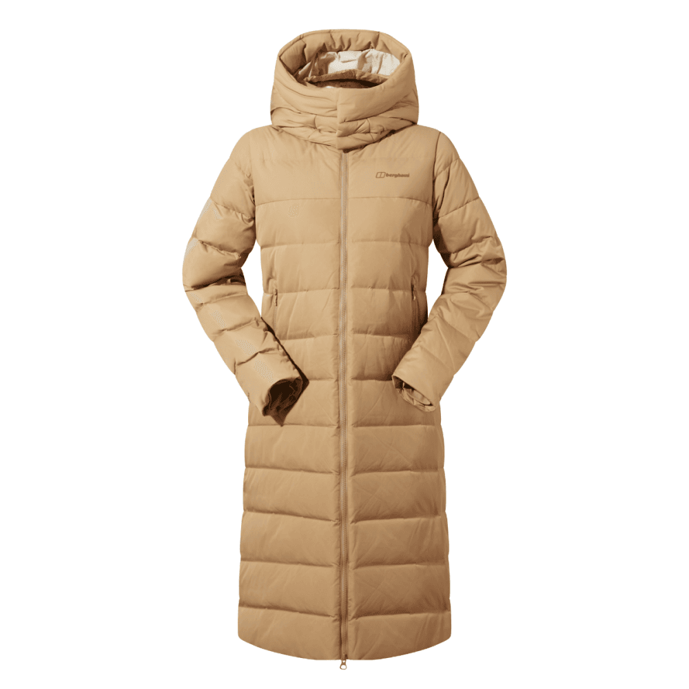 4-A001666 Womens Embo 4In1 Long Down Jacket