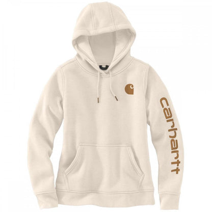 102791 Relaxed Fit Midweight Logo Sleeve Graphic Sweatshirt