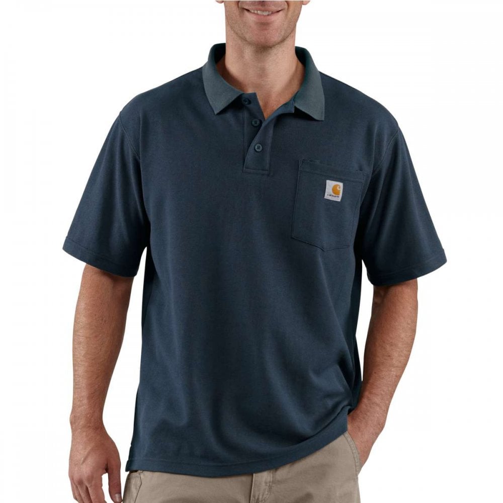 106685 Midweight S/S Pocket Polo
