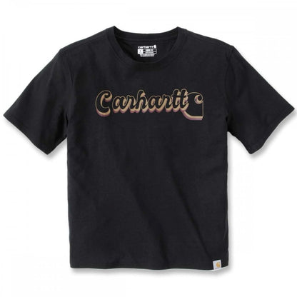 106833 Script S/S Patch T-Shirt