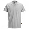 2718 Polo Shirt no Chest Pocket Grey Melange S *One Size Only - Outlet Store*