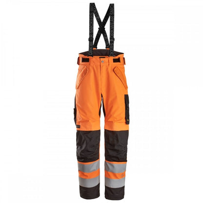 6630 Hi-Vis Class2 Waterproof Trouser - Recycled Insulation