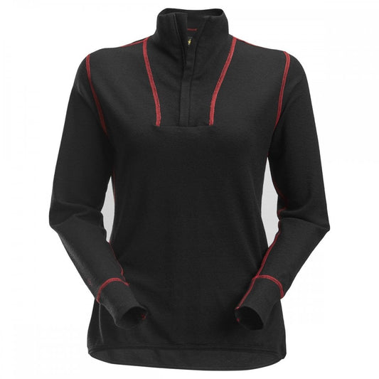 9476 Women's Half Zip Wool Shirt