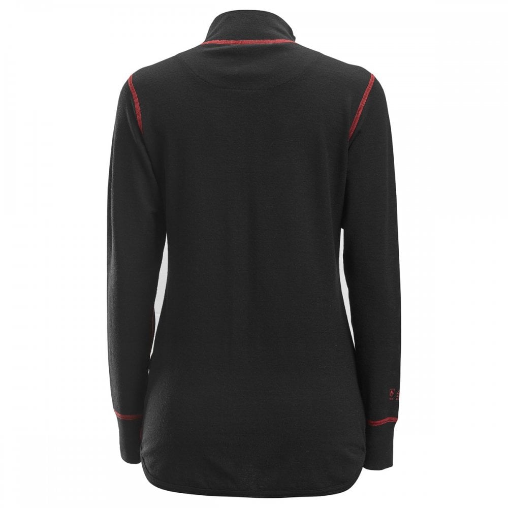 9476 Women's Half Zip Wool Shirt