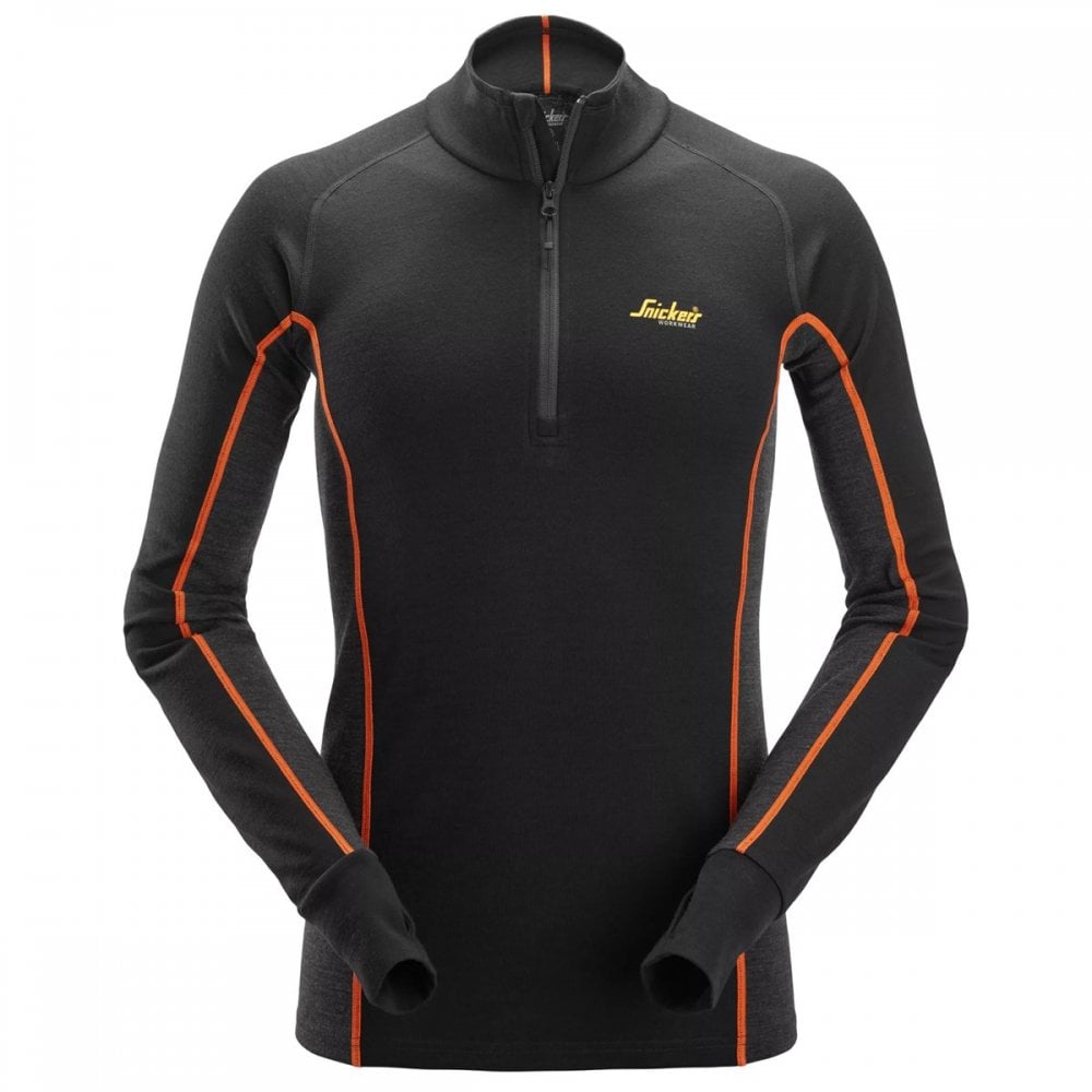 9482 Merino Base Layer Half Zip Top
