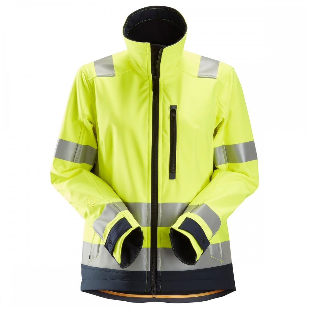 1237 AllroundWork Womens High-Vis Softshell Jacket Class 2/3