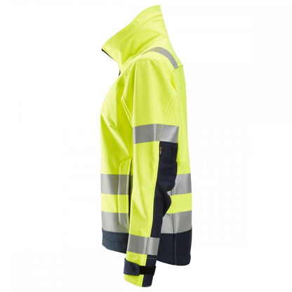 1237 AllroundWork Womens High-Vis Softshell Jacket Class 2/3