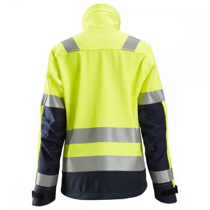 1237 AllroundWork Womens High-Vis Softshell Jacket Class 2/3