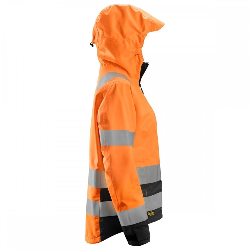 1347 AllroundWork, Womens High-Vis Waterproof Shell Jacket Class 2/3