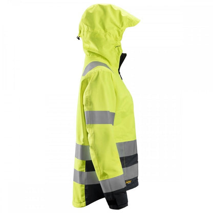 1347 AllroundWork, Womens High-Vis Waterproof Shell Jacket Class 2/3