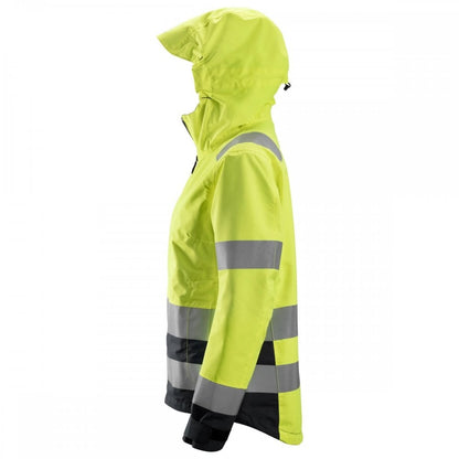 1347 AllroundWork, Womens High-Vis Waterproof Shell Jacket Class 2/3